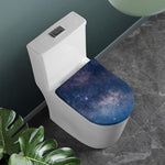 Dark Nebula Universe Galaxy Space Print Toilet Lid Cover