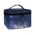 Dark Nebula Universe Galaxy Space Print Travel Makeup Bag