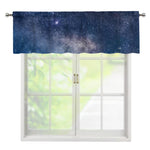 Dark Nebula Universe Galaxy Space Print Window Valance
