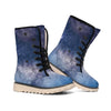 Dark Nebula Universe Galaxy Space Print Winter Boots