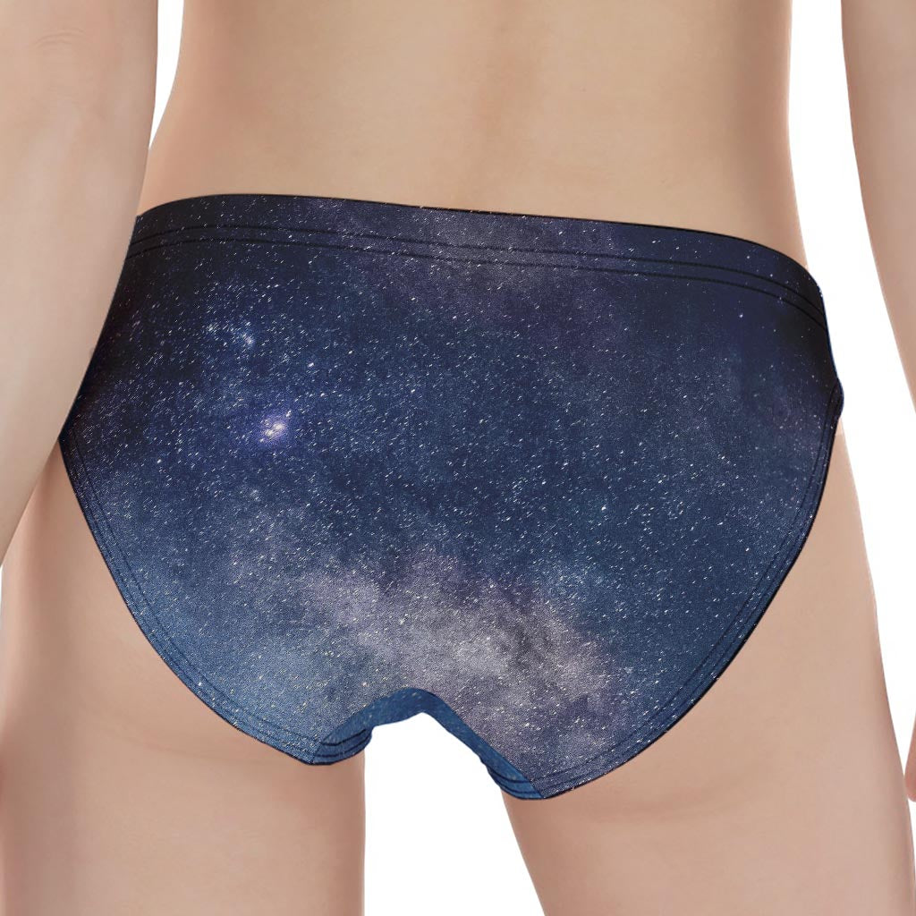 Dark Nebula Universe Galaxy Space Print Women's Panties