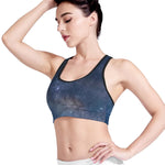 Dark Nebula Universe Galaxy Space Print Women's Sports Bra