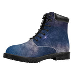 Dark Nebula Universe Galaxy Space Print Work Boots
