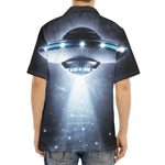 Dark Night UFO Print Aloha Shirt
