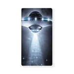 Dark Night UFO Print Baby Crib Sheet