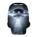 Dark Night UFO Print Baby Seat Cover