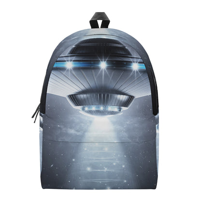 Dark Night UFO Print Backpack