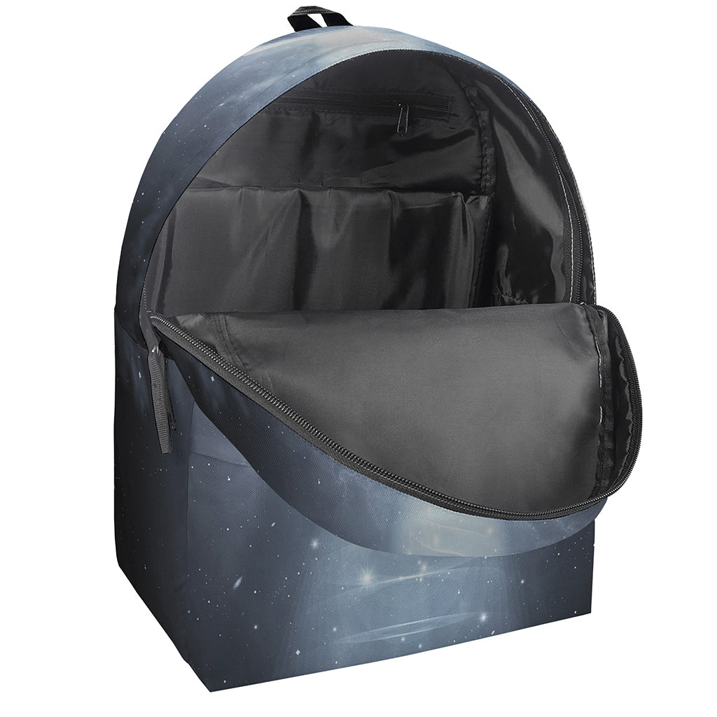 Dark Night UFO Print Backpack