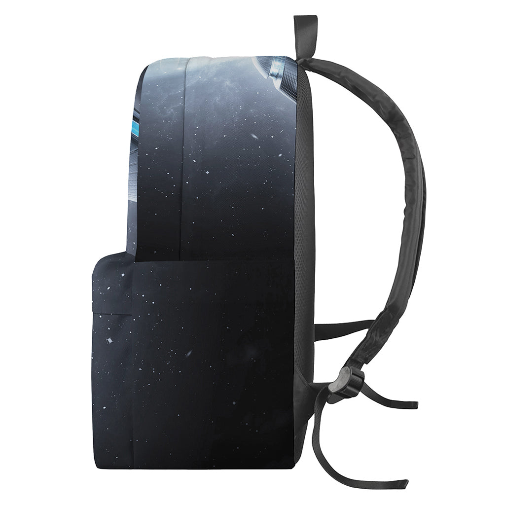 Dark Night UFO Print Backpack
