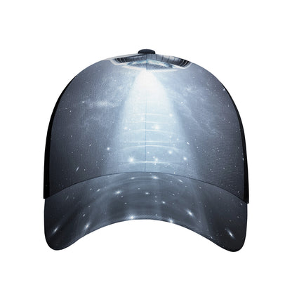 Dark Night UFO Print Baseball Cap