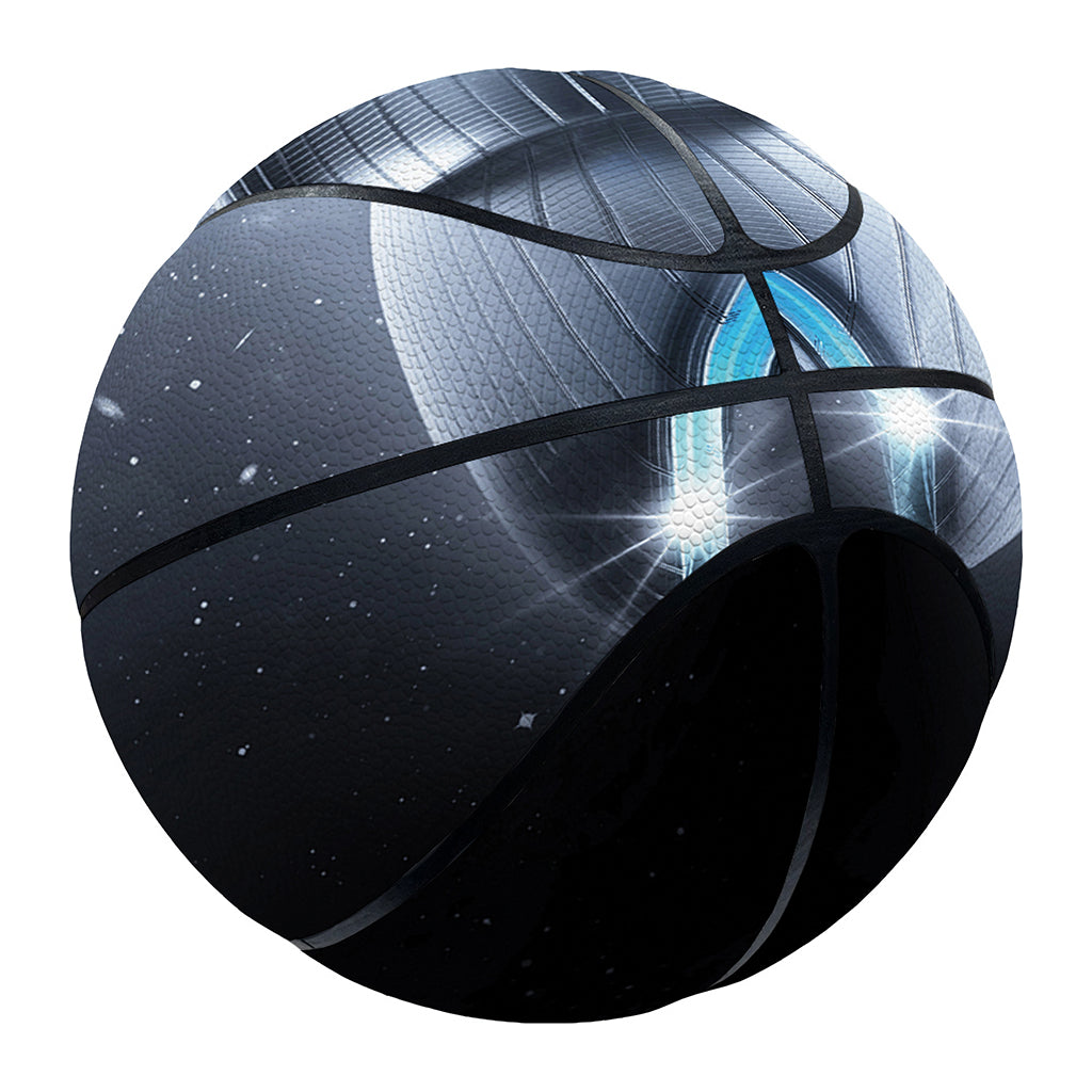 Dark Night UFO Print Basketball