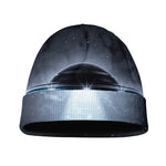 Dark Night UFO Print Beanie