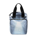 Dark Night UFO Print Bible Tote Bag