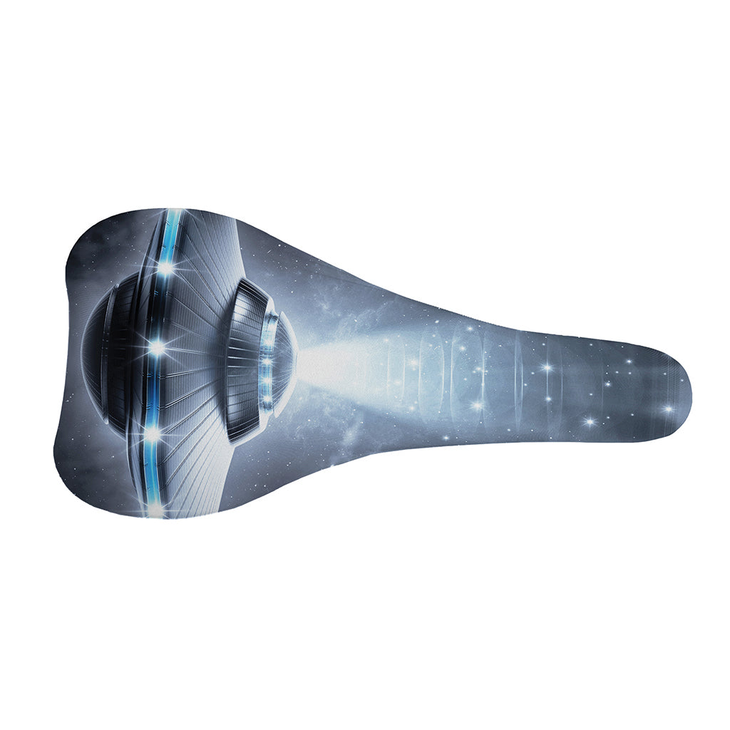 Dark Night UFO Print Bicycle Seat Cover