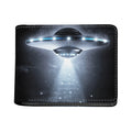 Dark Night UFO Print Bifold Wallet
