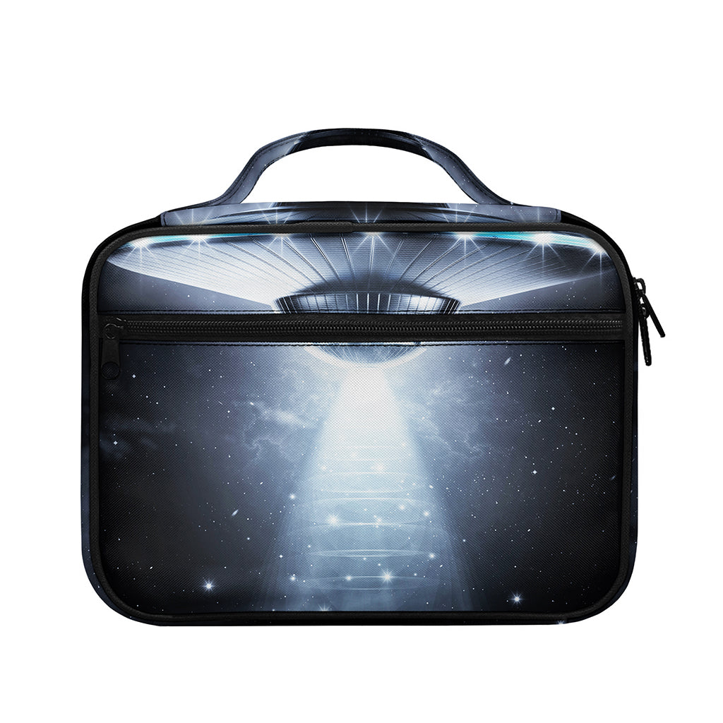 Dark Night UFO Print Briefcase Bible Bag