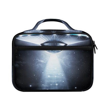 Dark Night UFO Print Briefcase Bible Bag