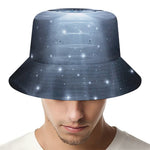 Dark Night UFO Print Bucket Hat