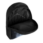 Dark Night UFO Print Casual Backpack