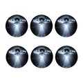Dark Night UFO Print Coaster Set