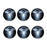 Dark Night UFO Print Coaster Set