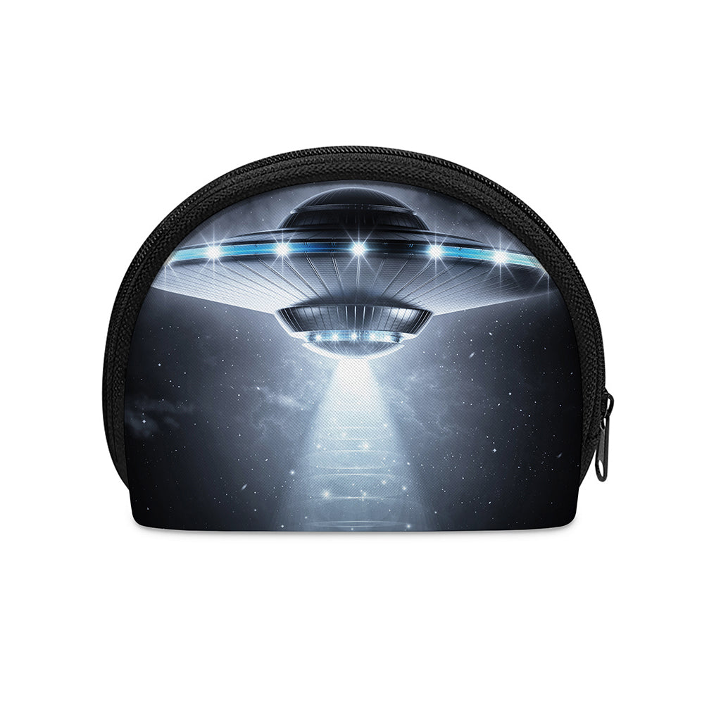 Dark Night UFO Print Coin Purse