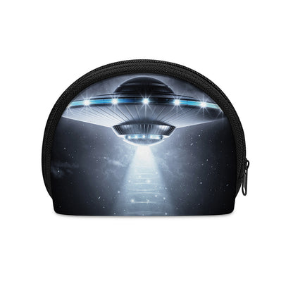 Dark Night UFO Print Coin Purse