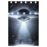 Dark Night UFO Print Curtain