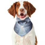 Dark Night UFO Print Dog Bandana