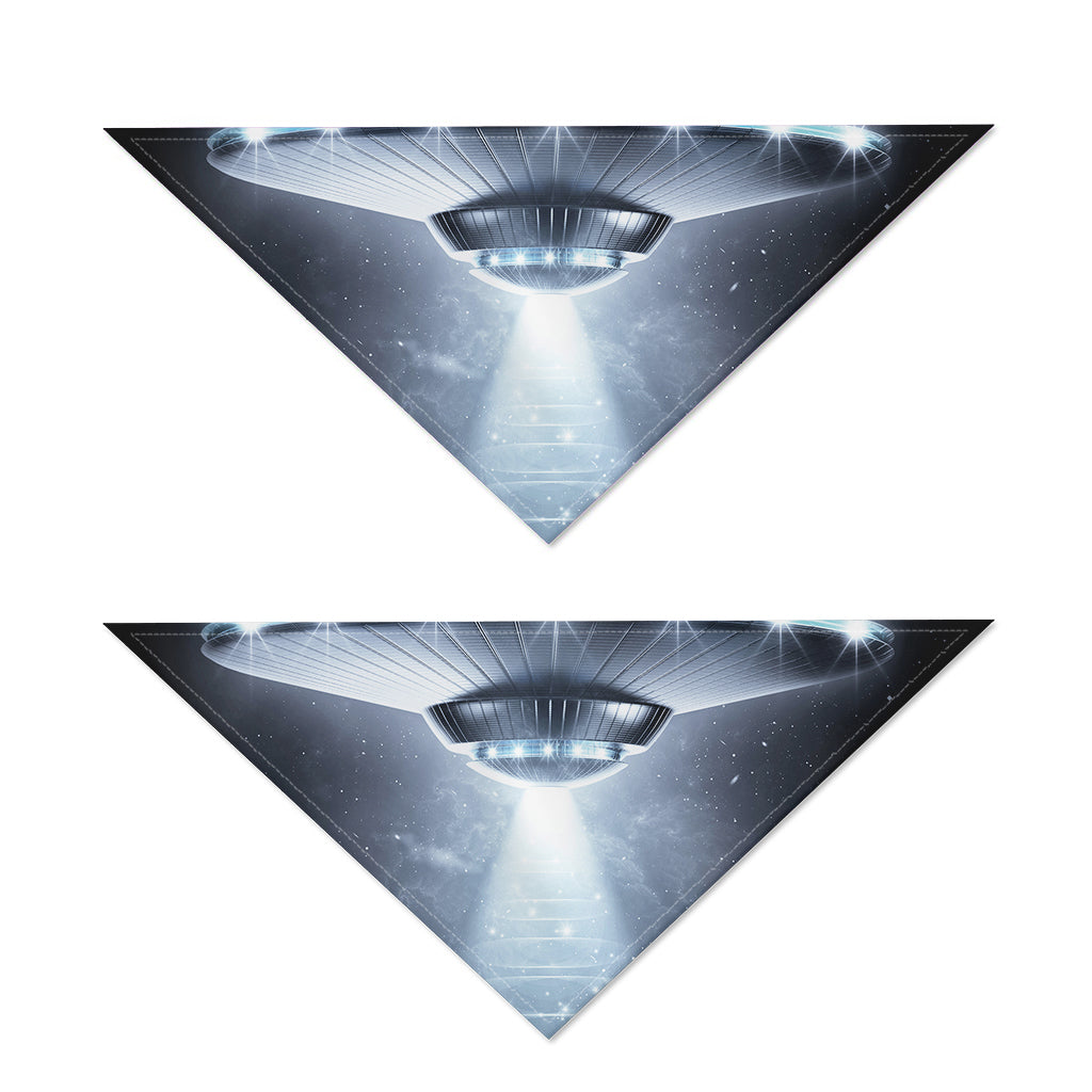 Dark Night UFO Print Dog Bandana