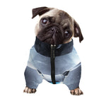 Dark Night UFO Print Dog Zip Up Jacket