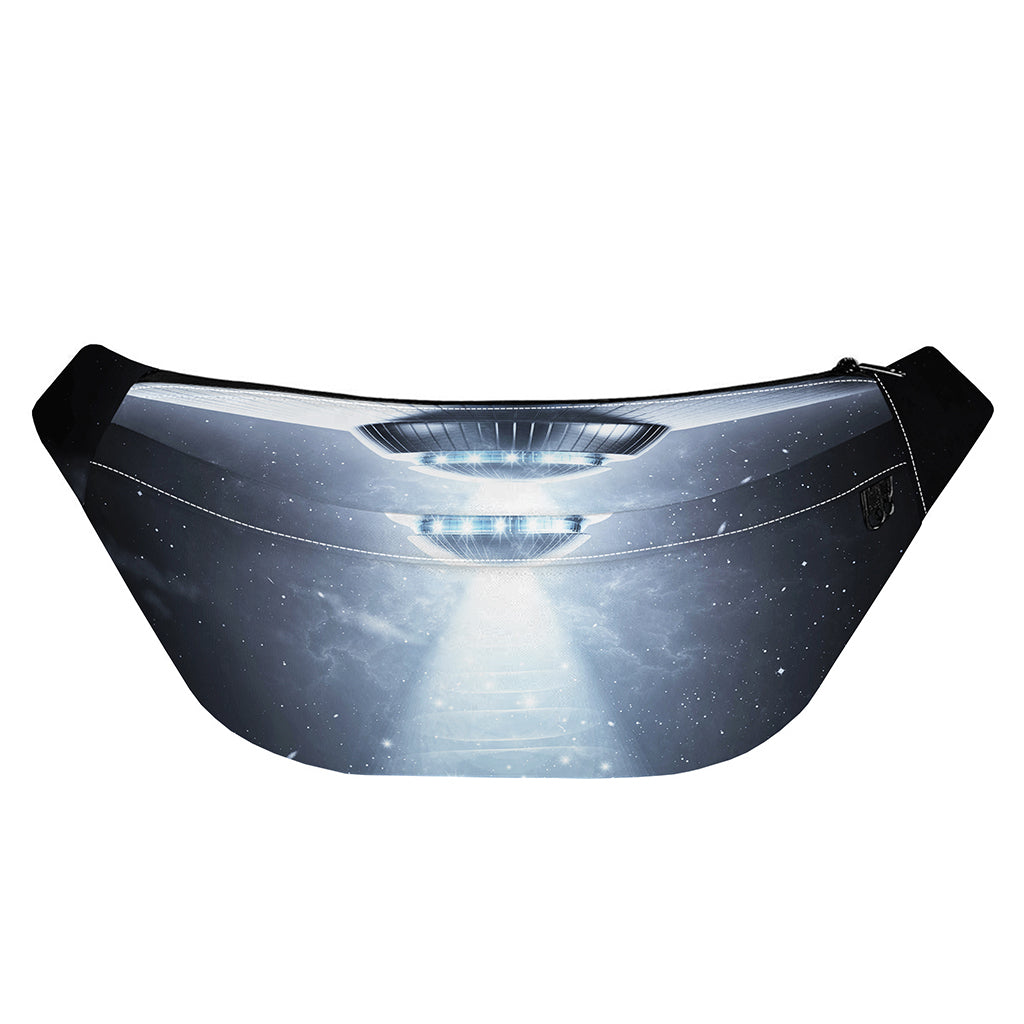 Dark Night UFO Print Fanny Pack