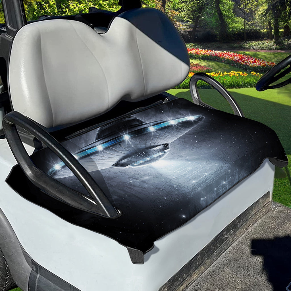 Dark Night UFO Print Golf Cart Seat Cover