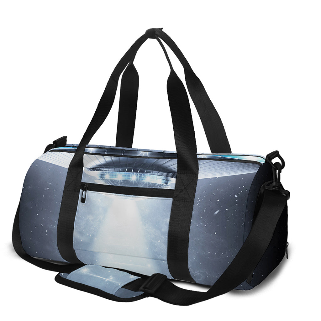 Dark Night UFO Print Gym Bag