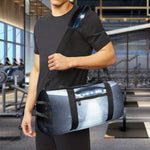 Dark Night UFO Print Gym Bag