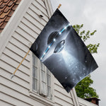 Dark Night UFO Print House Flag