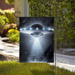 Dark Night UFO Print House Flag