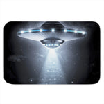 Dark Night UFO Print Indoor Door Mat