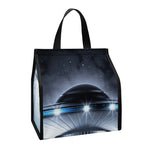 Dark Night UFO Print Insulated Lunch Tote
