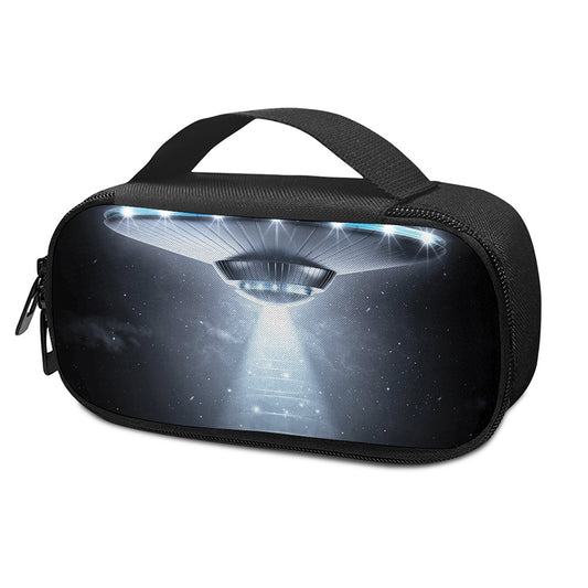 Dark Night UFO Print Insulin Cooler Travel Case