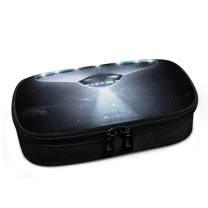 Dark Night UFO Print Insulin Cooler Travel Case
