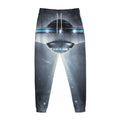 Dark Night UFO Print Jogger Pants