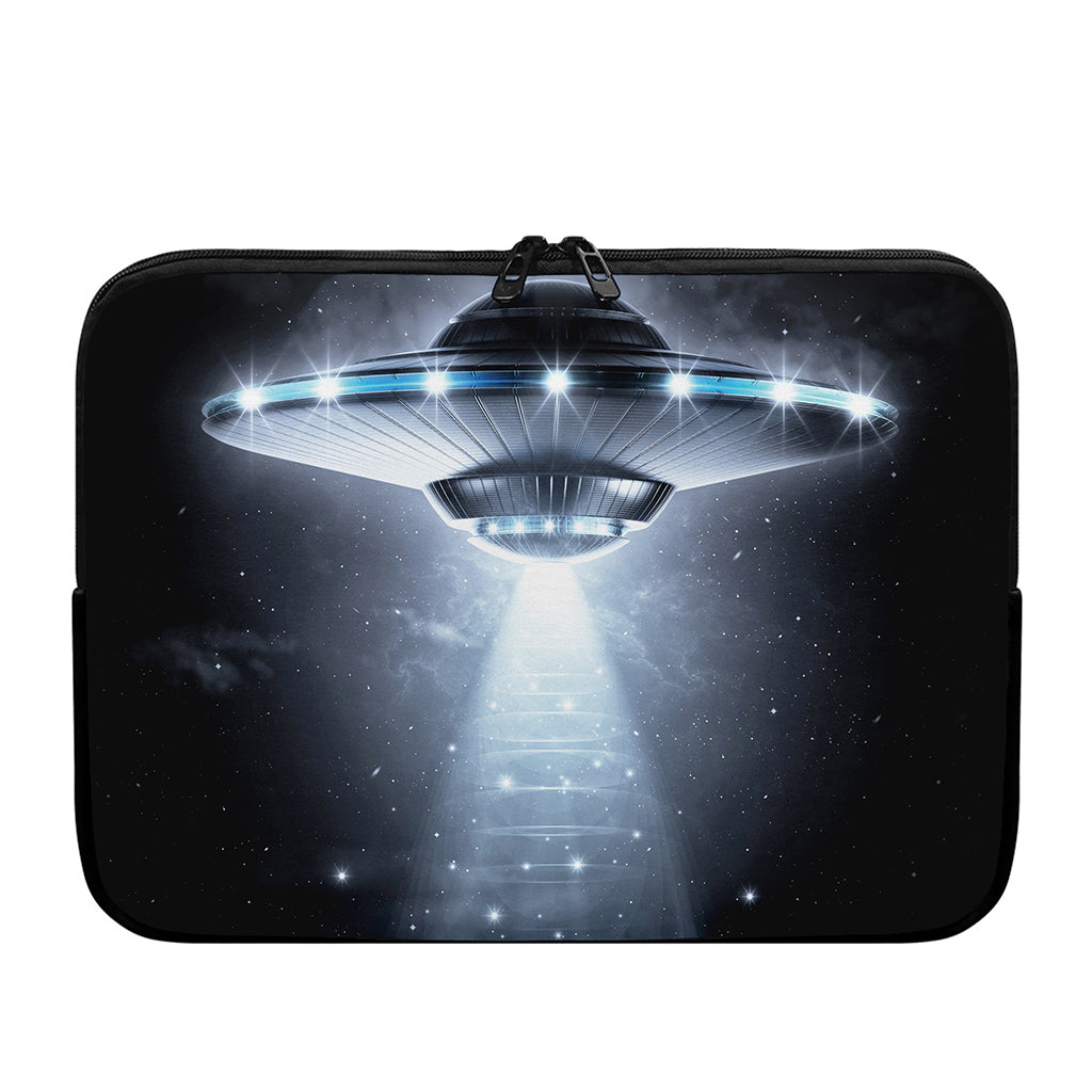 Dark Night UFO Print Laptop Sleeve