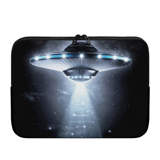 Dark Night UFO Print Laptop Sleeve