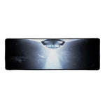 Dark Night UFO Print Long Kitchen Mat