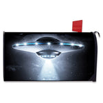 Dark Night UFO Print Mailbox Cover