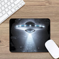 Dark Night UFO Print Mouse Pad