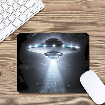 Dark Night UFO Print Mouse Pad