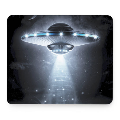 Dark Night UFO Print Mouse Pad