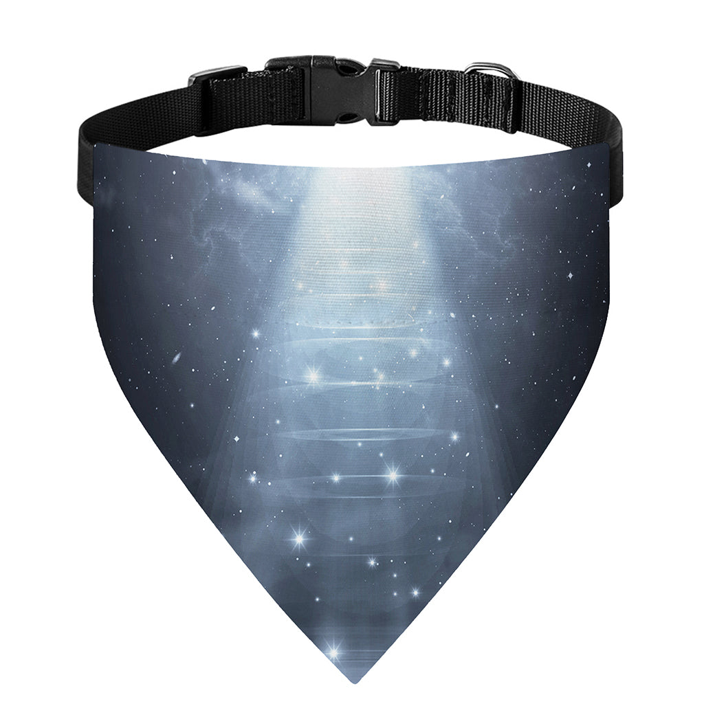 Dark Night UFO Print Over The Collar Dog Bandana